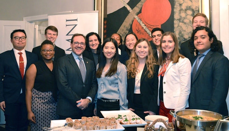 Alumni at the DC-Area Event