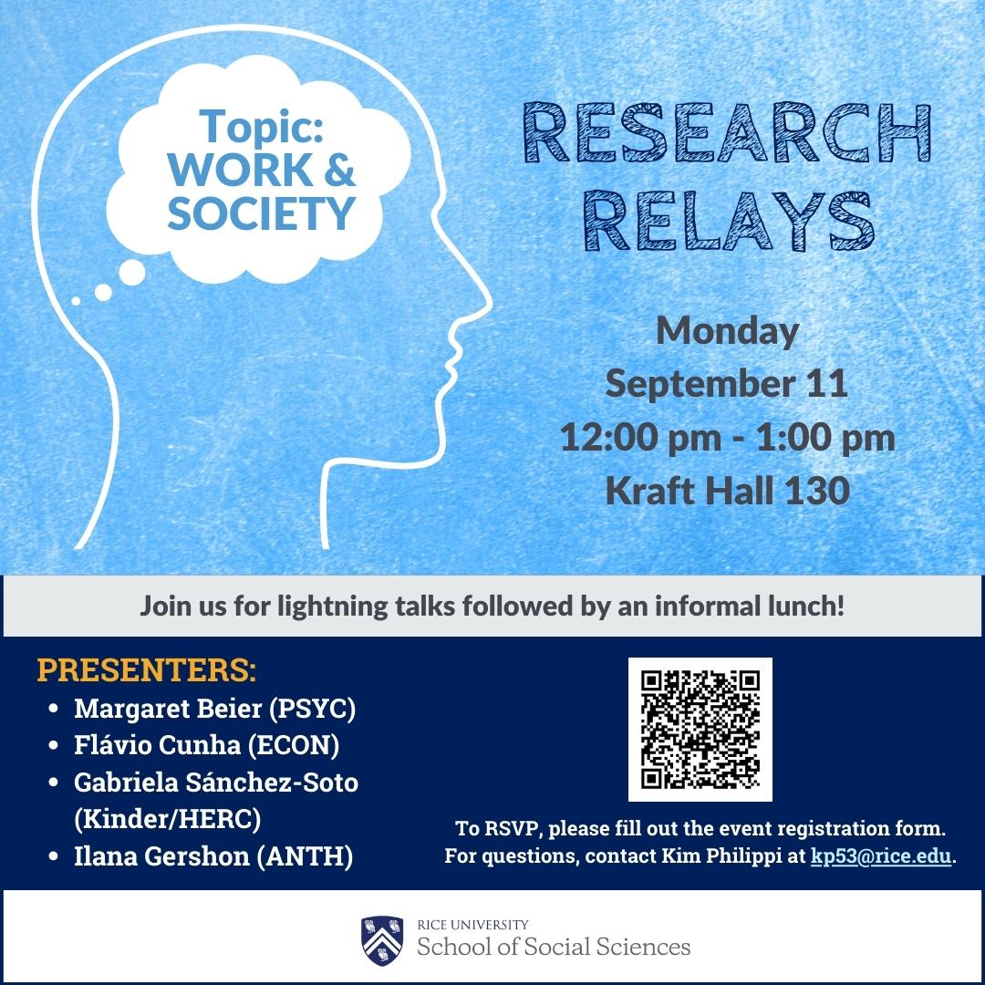 September 2023 Research Relays Flyer