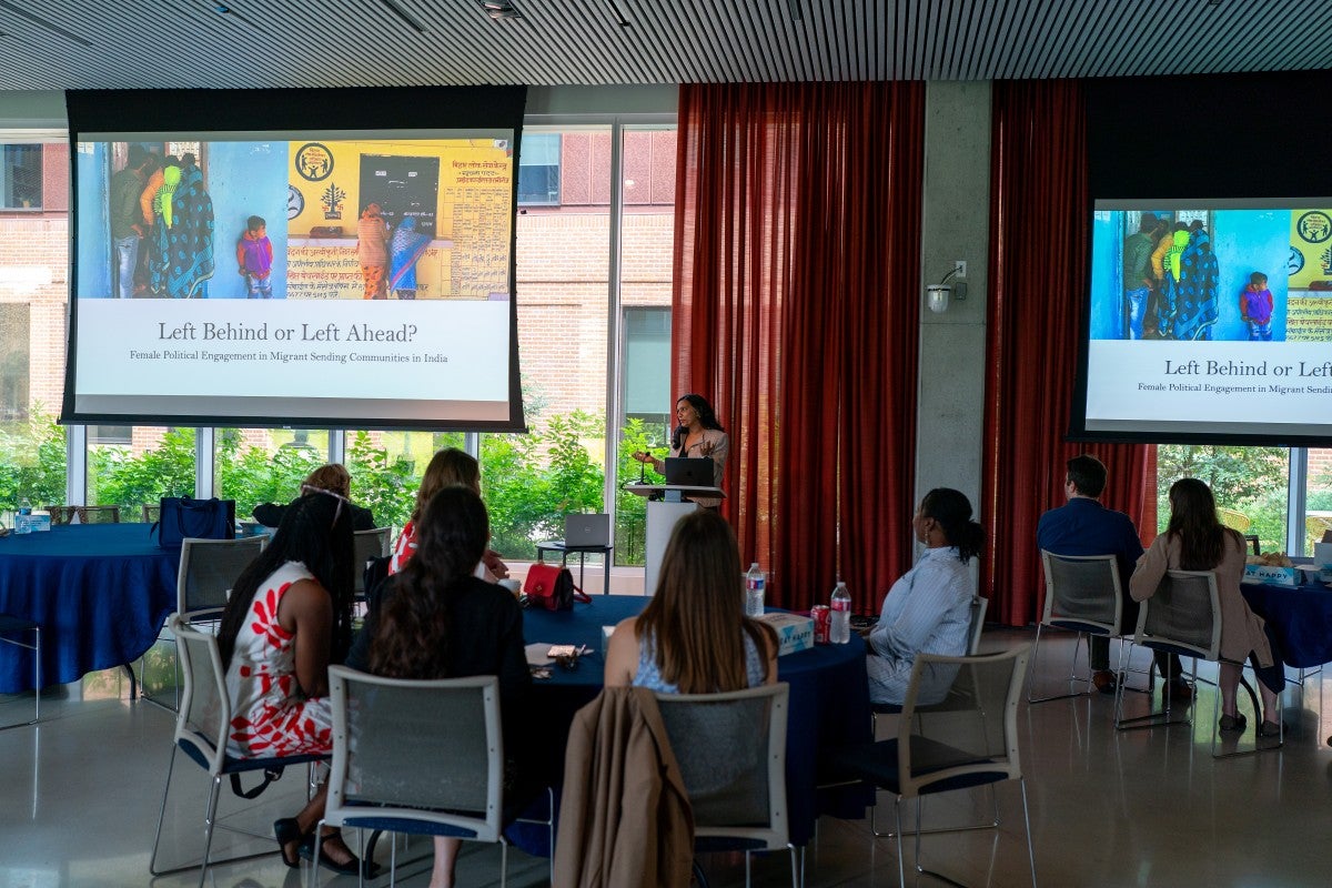 Research Relays September 2024 presentation, Rice University School of Social Sciences