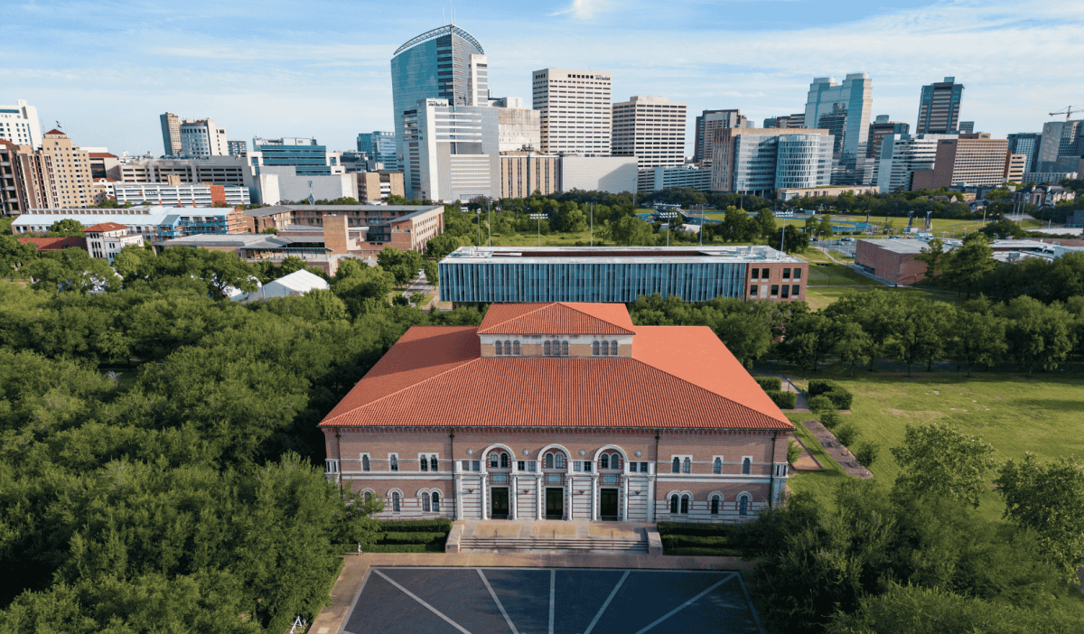 Rice University's Baker Institute and Kraft Hall, School of Social Sciences