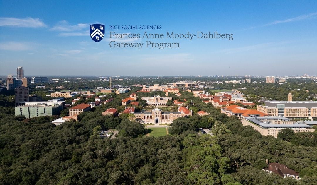 Rice University with Moody Gateway logo