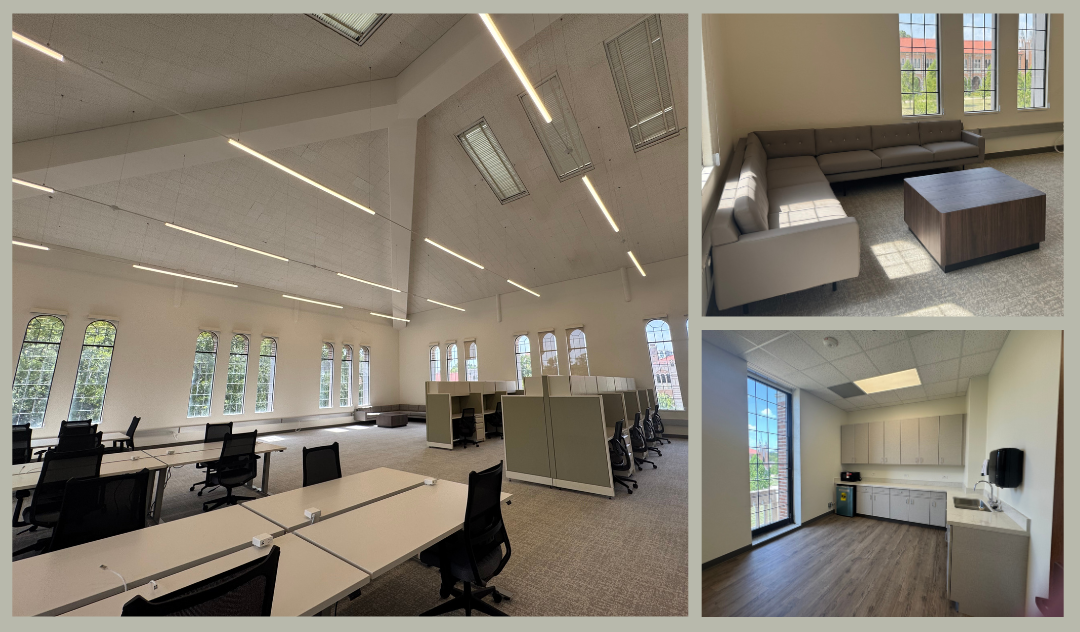 New Rice University Psychological Sciences floor in Sewall Hall